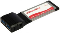 Us robotics 2-Port USB 3.0 ExpressCard (USR808401)